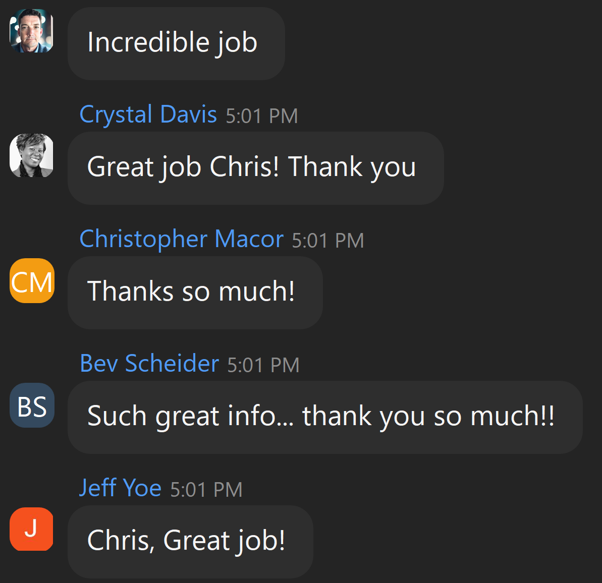 Supportive Feedback